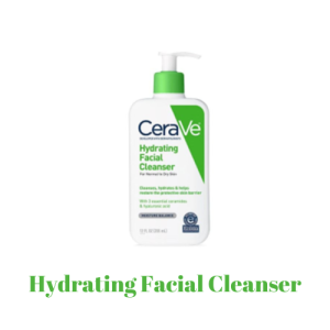 Hydrating facial cleanser, skincare kit